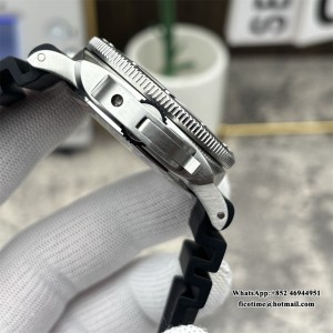 VSF P9000 PAM1323 44mm Submersible GMT Gradient Grey Dial Black Rubber Strap - Image 8