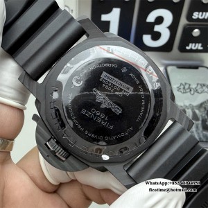 VSF P9000 PAM616 47mm Submersible Carbon Black Dial Black Rubber Strap - Image 3