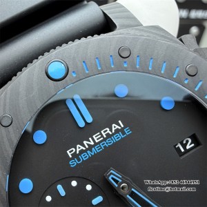 VSF P9000 PAM616 47mm Submersible Carbon Black Dial Black Rubber Strap - Image 9