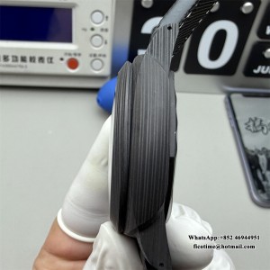 VSF P9010 PAM1118 44mm Luminor Carbon Black Dial Black Nylon Strap - Image 7