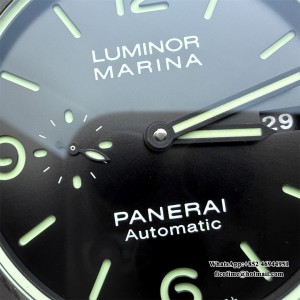 VSF P9010 PAM1118 44mm Luminor Carbon Black Dial Black Nylon Strap - Image 9