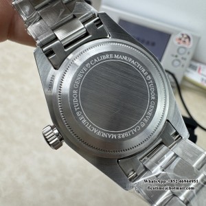 ZF A2836 Black Bay GMT 41mm Blue/Red Bezel Black Dial SS Bracelet - Image 9