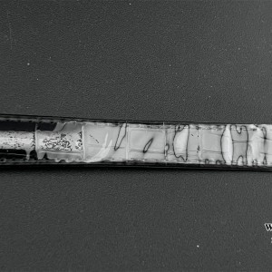 AF NH05A Ballon Bleu De Cartier 33mm White Dial Black Leather Strap - Image 8