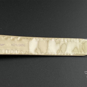 AF A2824 Ballon Bleu De Cartier 42mm RG White Dial Brown Leather Strap - Image 2