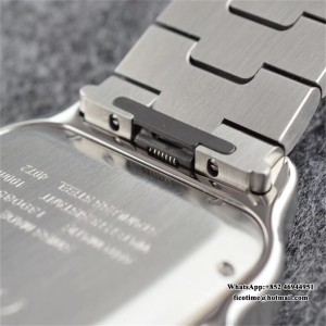 BVF MY9015 Santos Large 40mm Blue Dial SS Bracelet - Image 5