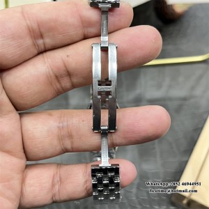 BVF Swiss Quartz PANTHERE 22mm White Dial SS Bracelet - Image 3