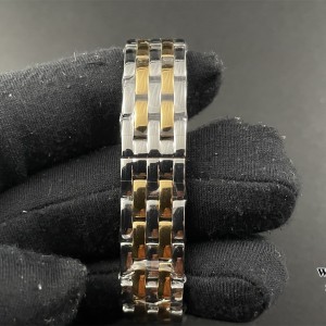 BVF Swiss Quartz PANTHERE 22mm YG/SS White Dial YG/SS Bracelet - Image 6