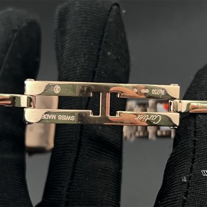 BVF Swiss Quartz PANTHeRE 22mm RG White Dial RG Bracelet - Image 2