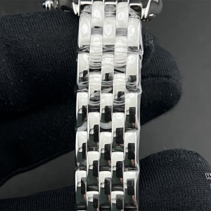 BVF Swiss Quartz PANTHERE 22mm Diamond Bezel White Dial SS Bracelet - Image 2