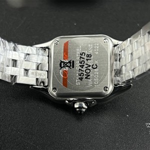 BVF Swiss Quartz PANTHERE 22mm Diamond Bezel White Dial SS Bracelet - Image 4