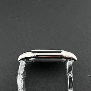 BVF Swiss Quartz PANTHERE 22mm Diamond Bezel White Dial SS Bracelet - Image 8