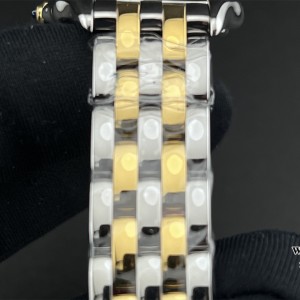 BVF Swiss Quartz PANTHERE 27mm YG/SS White Dial YG/SS Bracelet - Image 6