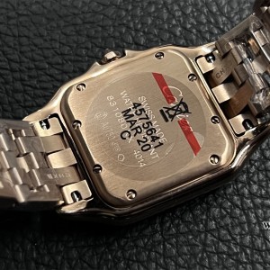 BVF Swiss Quartz PANTHERE 27mm RG Diamond Bezel White Dial RG Bracelet - Image 2