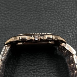 BVF Swiss Quartz PANTHERE 27mm RG Diamond Bezel White Dial RG Bracelet - Image 3