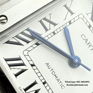 Santos Medium 35mm White Dial SS Bracelet BVF MY9015 - Image 5