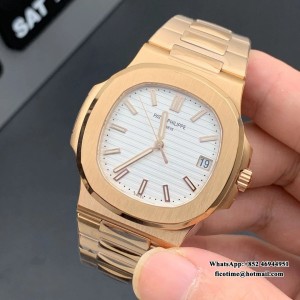 PPF A324SC Nautilus 5711 40mm RG White Dial RG Bracelet - Image 6