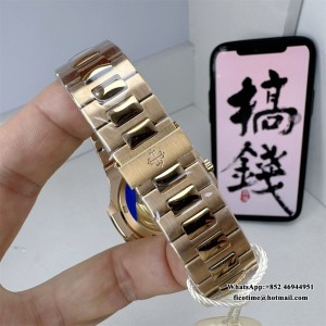 PPF A324SC Nautilus 5711 40mm RG Grey Dial RG Bracelet - Image 6