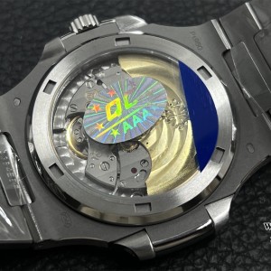 PPF A324SC Nautilus 5711 40th Annyversery 40mm Blue Dial SS Bracelet - Image 5