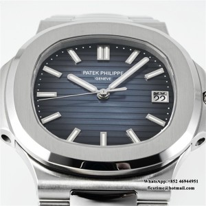 PPF A324SC Nautilus 5711 40mm Blue Dial SS Bracelet - Image 4