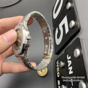 PPF A324SC Nautilus 5711 40mm Green Dial SS Bracelet - Image 6