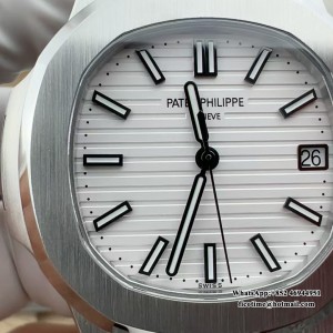 3KF A324SC Nautilus 5711 40mm White Dial SS Bracelet - Image 9