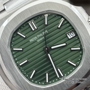 3KF A324SC Nautilus 5711 40mm Green Dial SS Bracelet - Image 7