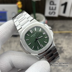 3KF A324SC Nautilus 5711 40mm Green Dial SS Bracelet - Image 9