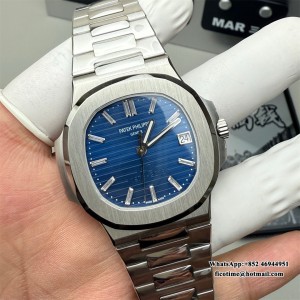 3KF A324SC Nautilus 5711 40th Annyversery 40mm Blue Dial SS Bracelet - Image 9