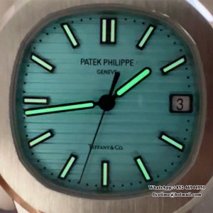 3KF A324SC Nautilus 5711 40mm Tiffany Blue Dial SS Bracelet - Image 9