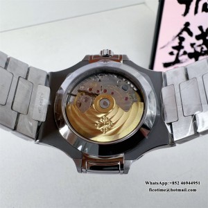 PPF A324SC Nautilus 5726 40mm Blue Dial SS Bracelet - Image 5