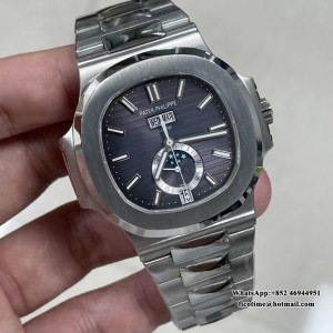 PPF A324SC Nautilus 5726 40mm Grey Dial SS Bracelet - Image 4