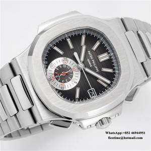 PPF A28-520 Nautilus 5980 40.5mm Black Dial SS Bracelet - Image 2