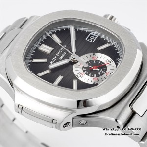 PPF A28-520 Nautilus 5980 40.5mm Black Dial SS Bracelet - Image 4