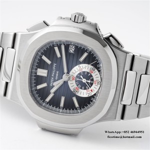 PPF A28-520 Nautilus 5980 40.5mm Blue Dial SS Bracelet - Image 6