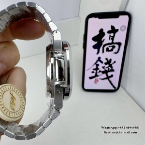 PPF A28-520 Nautilus 5980 40.5mm White Dial SS Bracelet - Image 3