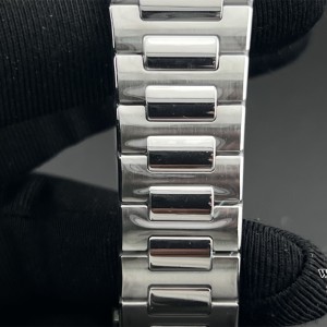 PPF A324SC Nautilus 7118 35.2mm Diamond Bezel Blue Dial SS Bracelet - Image 9