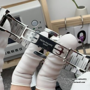 3KF A324SC Nautilus 7118 35.2mm White Dial SS Bracelet - Image 7