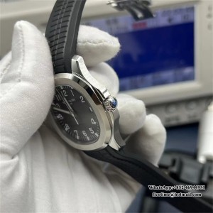 3KF A330SC Aquanaut 5167 40mm Black Dial Black Rubber Strap - Image 5