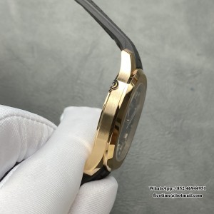 3KF A330SC Aquanaut 5167 40mm RG Brown Dial Brown Rubber Strap - Image 9