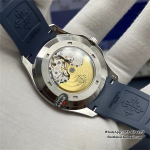 3KF A330SC Aquanaut 5168 42mm Blue Dial Blue Rubber Strap - Image 2