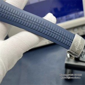 3KF A330SC Aquanaut 5168 42mm Blue Dial Blue Rubber Strap - Image 3