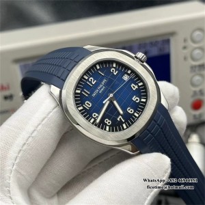 3KF A330SC Aquanaut 5168 42mm Blue Dial Blue Rubber Strap - Image 8