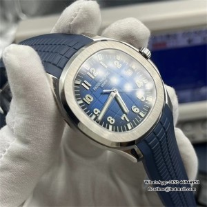3KF A330SC Aquanaut 5168 42mm Blue Dial Blue Rubber Strap - Image 9