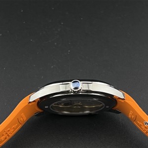 3KF A330SC Aquanaut 5167 40mm Black Dial Orange Rubber Strap - Image 2