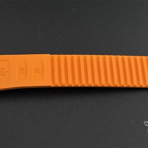 3KF A330SC Aquanaut 5167 40mm Black Dial Orange Rubber Strap - Image 6