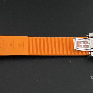 3KF A330SC Aquanaut 5167 40mm Black Dial Orange Rubber Strap - Image 7