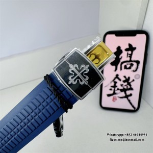 ZF A324SC Aquanaut 5168 42mm Blue Dial Blue Rubber Strap - Image 4