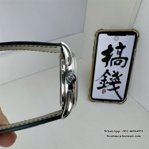 ZF A324SC Calatrava 5227 39mm White Dial Black Leather Strap - Image 5