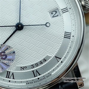 MKSF MY9015 Classique5177-12 38mm White Dial Black Leather Strap - Image 6