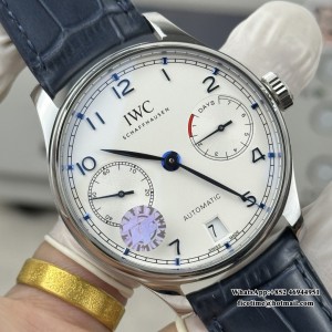 ZF A51011 IWC Portugieser 42mm IW500107 White Dial Blue Leather Strap - Image 5